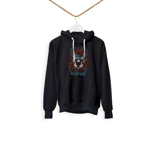 Kadın Tasarım Siyah Sweatshirt