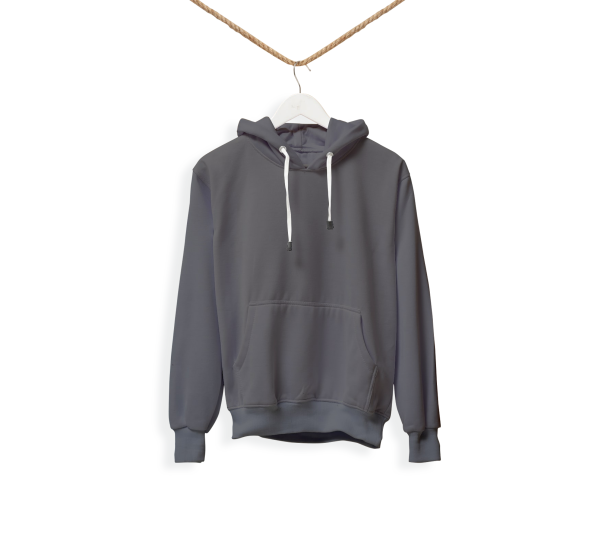 Kadın Basic Gri Sweatshirt